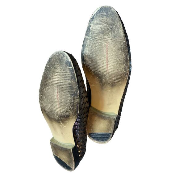 G.Wiz Silver Grey Metallic Woven Pattern Loafers size 6M - Picture 6 of 9